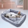 thumbnail image 3 of Lit pour Chat et Chien, Lit pour Animal Chaud et Réchauffant, Lit de Couchage Confortable pour, 3 of 7