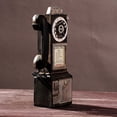 thumbnail image 2 of CNKOO Vintage Rotate Classic Look Dial Pay Phone Model Retro Booth Home Decoration Ornament New, 2 of 2