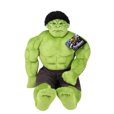 Jay Franco Avengers Plush Stuffed Hulk Pillow Buddy - Super Soft Polyester Microfiber, 23 inch (Official Marvel Product)