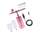 thumbnail image 2 of maskred Lightweight Airbrush Air Compressor Kit Set Precise Spray Painting Portable Pink 1.49x5.1x5.7 Inch 1Set, 2 of 6