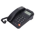 thumbnail image 2 of Office Phone, Correct Delete Function Office Telephone Landline Extension Interface Semi Hands Free  For Office Hotel Home Black,White, 2 of 8