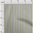 thumbnail image 1 of oneOone Viscose Chiffon Fabric Multicolor Stripe Printed Fabric 1 Yard 42 Inch Wide, 1 of 1
