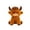 A, variant on Agiferg Stuffed Animal Plush Toys,Soft Cuddly Plushies Animals, Highlands Cow Plushes Toy and Graduation-Themed Highlands Cow Doll with Mortarboard and Student Graduation Keepsake Gift