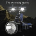 thumbnail image 3 of Super Bright Adjustable Rechargeable Headlamp Flashlight Torch HeadLamp for Mining Camping Hiking Fishing, 3 of 8