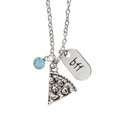 thumbnail image 3 of Ensemble de 6 Pcs de Colliers d'Amitié Collier Créatif Charme Pizza Collier Pendentif, 3 of 10