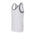 thumbnail image 1 of Unisex Jersey Tank - White/Black - Medium, 1 of 1
