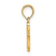thumbnail image 2 of Diamond2Deal 14K Yellow Gold Script Letter G Initial Pendant for Women (L- 0.65inch, W- 0.46inch), 2 of 6