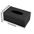 thumbnail image 2 of Modern Desktop Tissue Holder Dispenser Decorative Home Organizer Paper Napkin Cover For Living Room And Desk, 2 of 4