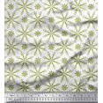 thumbnail image 1 of Soimoi Poly Georgette Fabric Flower Artistic Fabric Prints By Yard 52 Inch Wide, 1 of 3