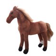 thumbnail image 3 of Lubelski 3D Simulation Horse Animal Plush Stuffed Doll Kids Toy Room Decor Photo Props, 3 of 8