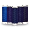 thumbnail image 1 of GÜTERMANN Sew-All polyester fil No. 120 Colour Gradient 5-Pack, Dark bleu, 128 m (140 yd), 1 of 5
