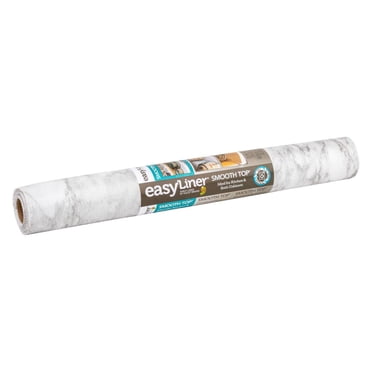 Smooth Top EasyLiner Brand Shelf Liner, Gray Marble, 20 in. x 6 ft.
