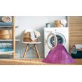 thumbnail image 2 of Ahgly Tapis Rectangulaire Lavable en Machine Intérieur Transitionnel Rose Profond, 7 Pieds x 10 Pieds, 2 of 7