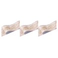 thumbnail image 3 of Decodeary Wood Marbling SelfAdhesive Skirting Line Exquisite Workmanship And Retro Fashion PVC Waterproof Waist Line For Wall PVC brown peony 3Set, 3 of 6