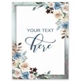 thumbnail image 1 of Darling Souvenir MADE WITH LOVE PersonalizedWelcomeBannerPainted Flower With Border,Custom Text Poster Party CollectionWelcomeSignGreat For Wedding, Birthday, Engagement Party- 18x12, 1 of 5