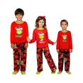 thumbnail image 4 of Dr. Seuss Family Pajama Set Grinch Costume Fun Print Sleepwear, 4 of 6