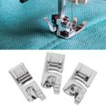 thumbnail image 1 of Hemmer Pied,3 Pcs Machine à Coudre Ourlet Roulé Ourlet Roulé Pied Machine à Coudre Ourlet Roulé Pied Méticuleusement Conçu, 1 of 8
