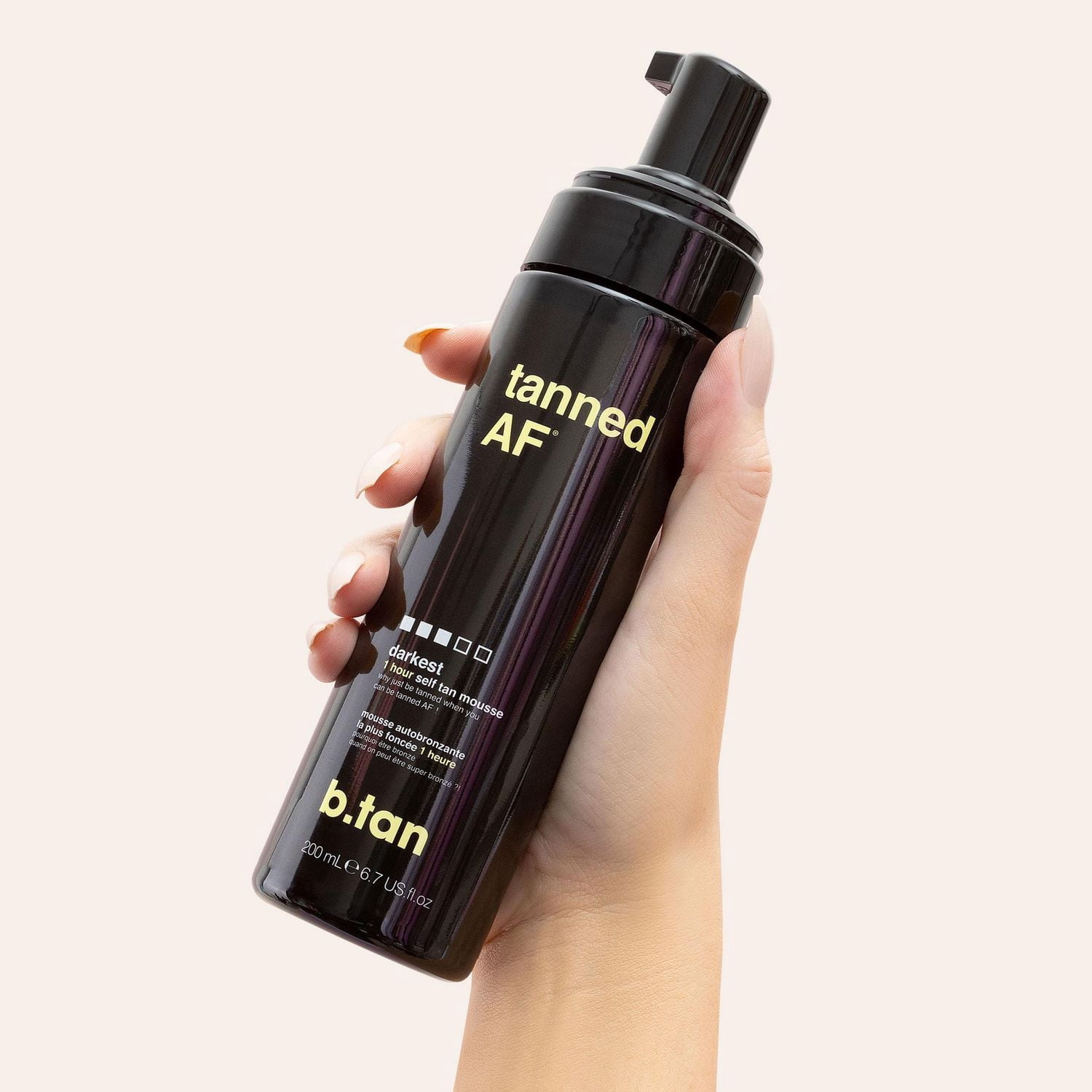 B.Tan Tanned AF 1 Hour Express Self Tan Mousse 6.7 fl oz