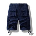 thumbnail image 3 of Birdeem Mens Plus Size Cargo Shorts Multi-Pockets Relaxed Summer Beach Shorts Pants, 3 of 9