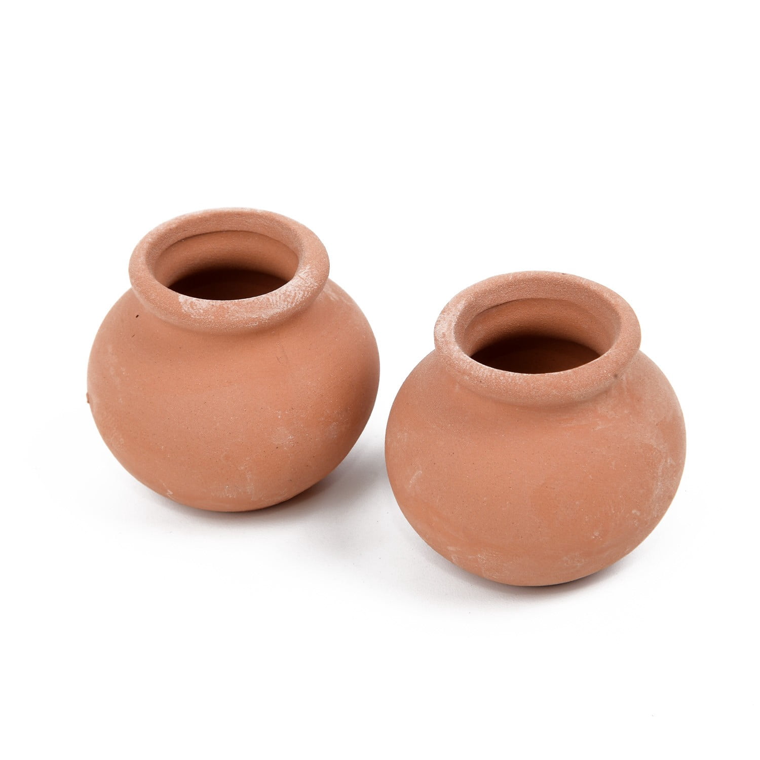 2Pcs Mini Flower Pots Clay Plant Pot for Wedding Decoration Craft Succulent Nursery Pots for Flower Plants Crafts 3#