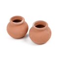 thumbnail image 1 of 2PCS Mini Flower Pots Clay Plant Pot for Wedding Decoration Craft, 1 of 9