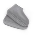 thumbnail image 3 of Couvre-chaussures en Silicone Imperméable; Protecteur de Pluie Antidérapant Résistant à l'Usure, Gris, m, 3 of 7