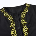 thumbnail image 4 of WEAIXIMIUNG Baby Boy Jacket Set Boys Long Sleeve Robe Suit Ational Teenage Embroidered Robe Suit Arab Children's Wear Out Wear, 4 of 6