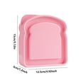 thumbnail image 2 of Binmer Contenants de Rangement pour Sandwich Enfants Ou Adultes Lunch 2 L pour Repas à Emporter Cuisson Riz Chaud Boîte à Lunch, 2 of 2