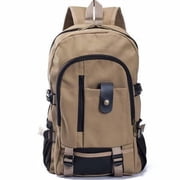 Men's Canvas Backpack, Anti-Theft Laptop Bag for Middle School Students, Leisure Travel Daypack