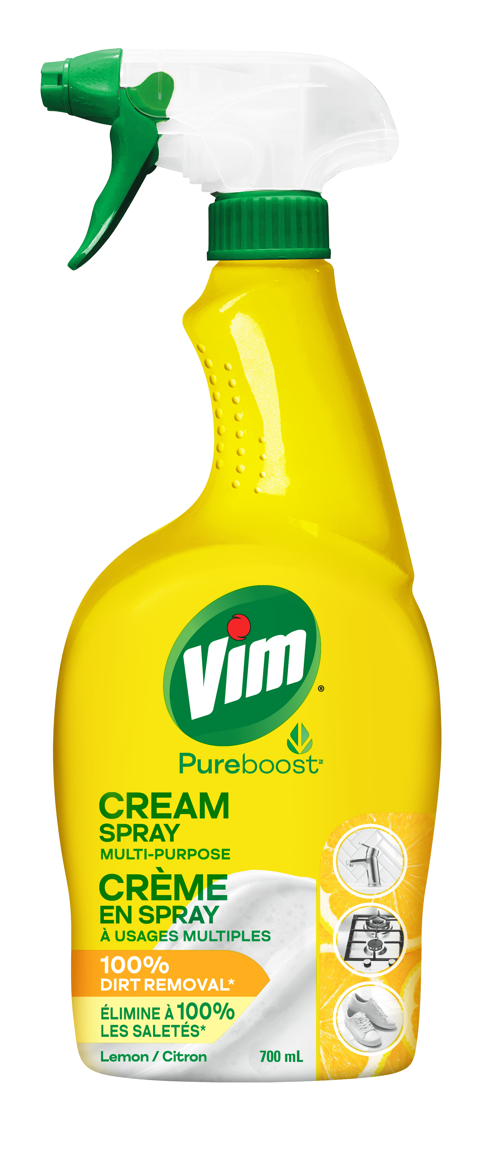 VIM Spray crème citron 700 ml