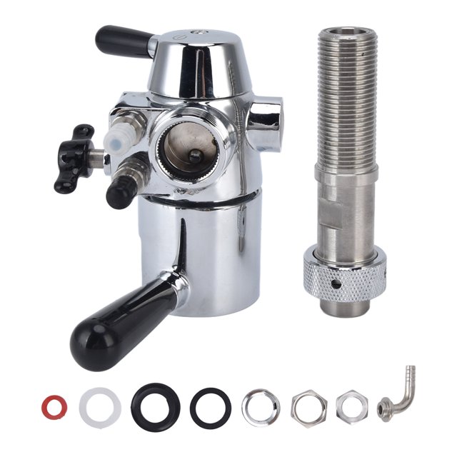 Beer Bottle Filler Kit, 304 Stainless Steel Removable Clip Lock High Efficiency Counter Pressure Brew Filler For Home Brewing
