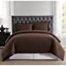 thumbnail image 3 of Truly Soft Housse de Couette et Taies d'Oreiller Mini Ensemble Quotidien Brun Simple TG, 3 of 10