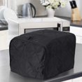 thumbnail image 1 of Microwave Dust Cover - Microwave Oven Accessory - Home Decor - Oil Resistant Towel (Gray Lattice), 1 of 5