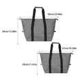 thumbnail image 2 of Ruiboury Food And Drinks Fresh Foldable And Portable Cooler Bag Multifunctional Durable red large, 2 of 6