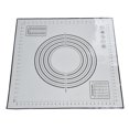 thumbnail image 3 of Silicone Pastry Mat, 60 X 60cm Fondant Mat with Measurement for Rolling Dough Baking, 3 of 7