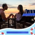thumbnail image 2 of Elastic Beach Chair Towel Straps Secure Binding Bands For Sand Days At The Shore Beach & Pool & Cruise Chairs Stretch Silicone Beach Towel Clips Towel Bands, 2 of 5