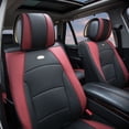 thumbnail image 2 of FH Group High Grade Leather Car Seat Covers Front Set Durable Faux Leather Rub Resistant, 2 of 4