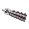 thumbnail image 2 of 28 Pieces Keychain Charms Creative Delicate Keyring Pendant Tassels Simple Handbag Decor Tassel Craft Decoration DIY Accessory Light grey, 2 of 6