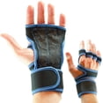 thumbnail image 4 of Decodeary 2pieces Stay Comfortable And Stylish With Breathable Gym Gloves Lightweight Blue L 5Set, 4 of 6