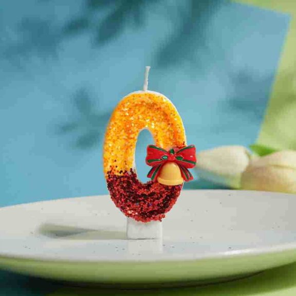 5 Décorations de Gâteau Silhouette de Chat Réutilisables Sans Flamme Bougies d'Anniversaire