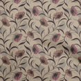 thumbnail image 1 of oneOone Velvet Brown Fabric Florals Sewing Material Print Fabric By The Yard 58 Inch Wide, 1 of 5
