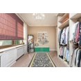thumbnail image 4 of Gloria Non Slip Rubber Back Kitchen Rug Kitchen Runner Kitchen Mat Anti Slip Carpet (Floral-Gray Runner (20"x59")), 4 of 6