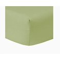 thumbnail image 1 of Eyelet Home Decor Sage, Queen Size 15 Inch Deep Pocket 1PC Fitted Sheet Only, Egyptian Cotton 800 Thread Count, 1 of 4