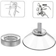 thumbnail image 4 of 40mm Thumb Screw Clear Suction Cups Nut Rubber Suckers M4 Plastic Suction Cup, 4 of 7
