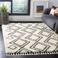 thumbnail image 1 of Safavieh Moroccan Fringe Kaelea Geometric Shag Area Rug, 1 of 4