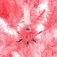 thumbnail image 2 of Holiday Time 6.5' Pre-lit Pink Flocked Pine Tree, Pink, 2 of 6