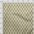 thumbnail image 2 of oneOone Cotton Silk Light Yellow Fabric Leaves & Floral Block Sewing Craft Projects Fabric Prints By Yard 42 Inch Wide, 2 of 4