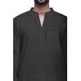 thumbnail image 4 of Atasi mens kurta Cotton Satin ethnic kurta for boys solid wedding Long kurta, 4 of 7