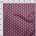 thumbnail image 3 of oneOone Polyester Spandex Magenta Fabric Asian Block Print Craft Projects Decor Fabric Printed By The Yard 56 Inch Wide, 3 of 4