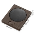 thumbnail image 3 of Meitianfacai Constant Temperature Cup Pad Heating Automatic Heat Preservation Cup, Brown, 3 of 5